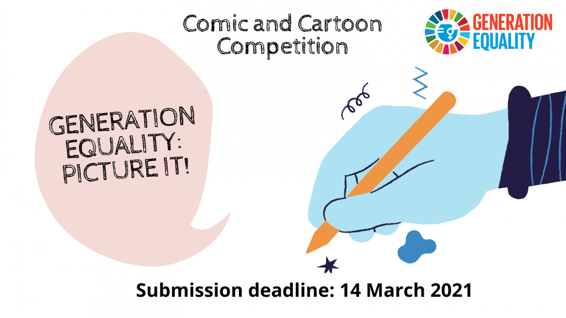 Generation Equality: drawing competition open until 14 March - EU Neighbours