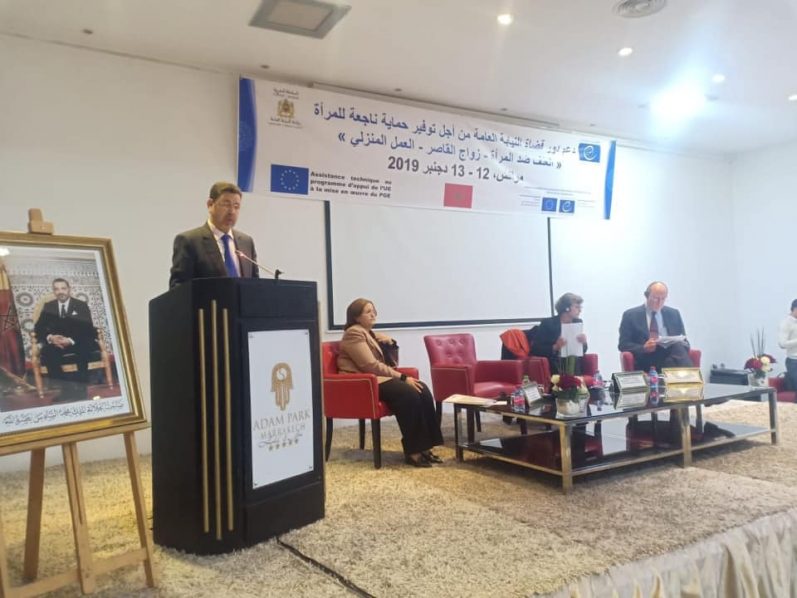 Council Of Europe Sessions On Violence Towards Women In Morocco A