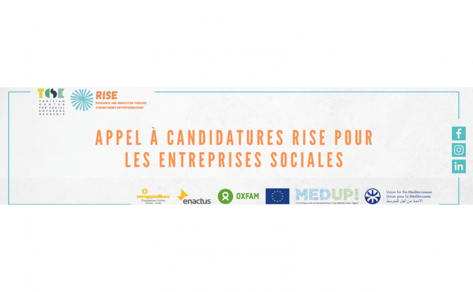 Appel à Candidatures Pour Les Entreprises Sociales Projet Rise Tunisie Voisins De Lue 