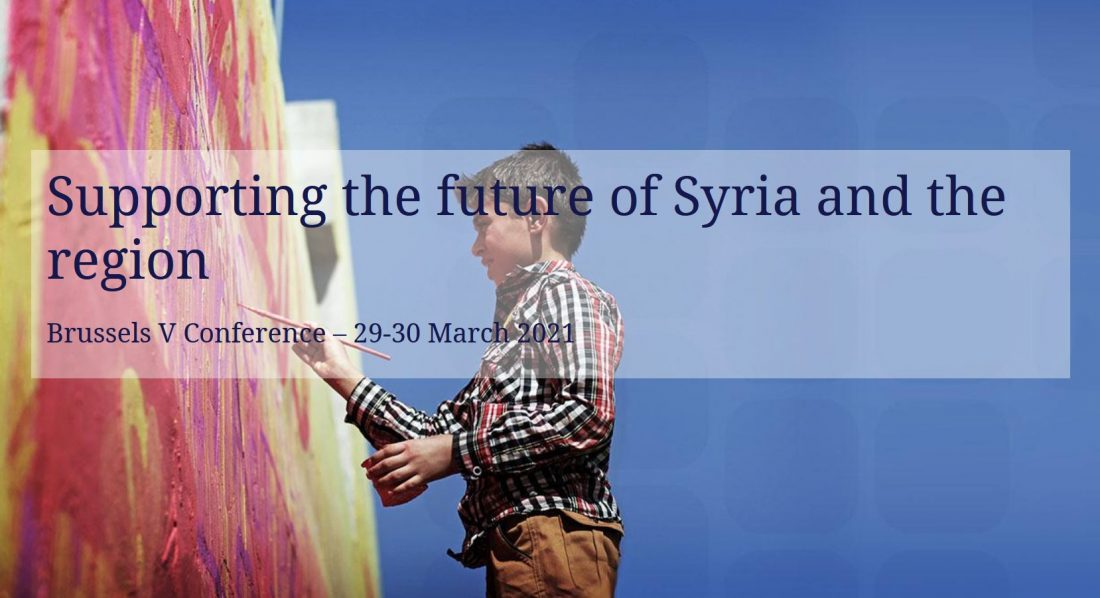 Brussels V Conference 'Supporting the future of Syria and the region