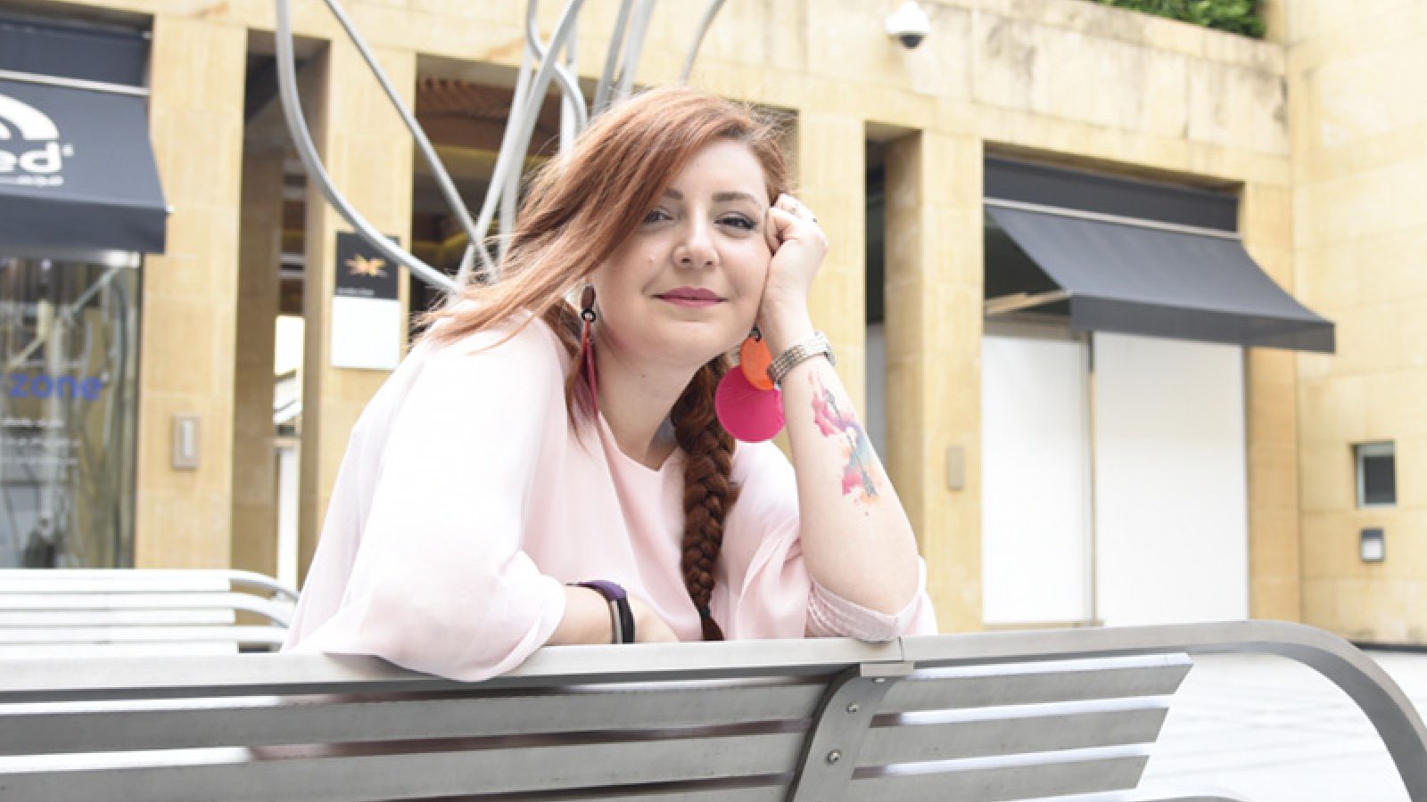La libanaise Luna Safwan, primée dans la catégorie reportage audiovisuel