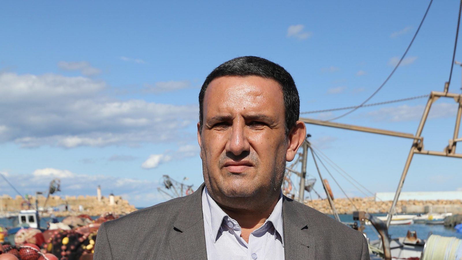 Wahid Salah, director of the Cherchell Fisheries and Aquaculture Technical Training School