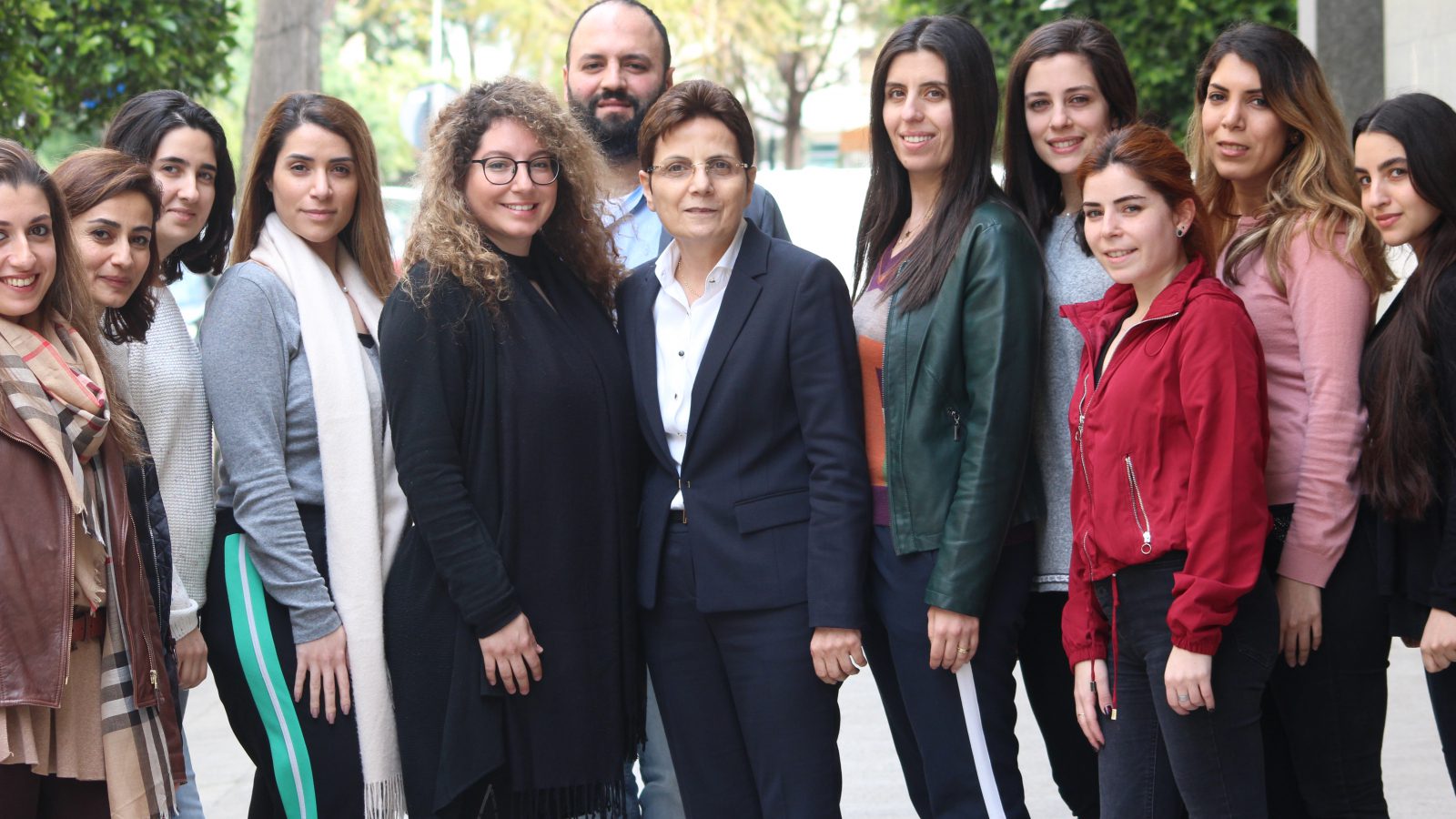 Suzanne Jabbour and the team of the NGO Restart